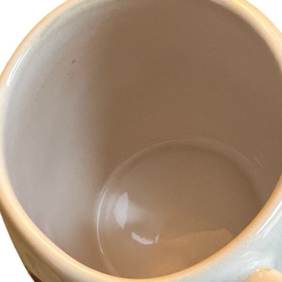 POTTERY BARN Stoneware Halloween Skeleton Mug Whimsical Folk Art Oversized 18 oz - Picture 8 of 10